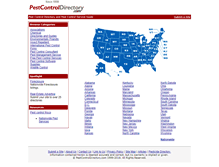 Tablet Screenshot of pestcontroldirectory.com