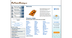 Desktop Screenshot of pestcontroldirectory.us